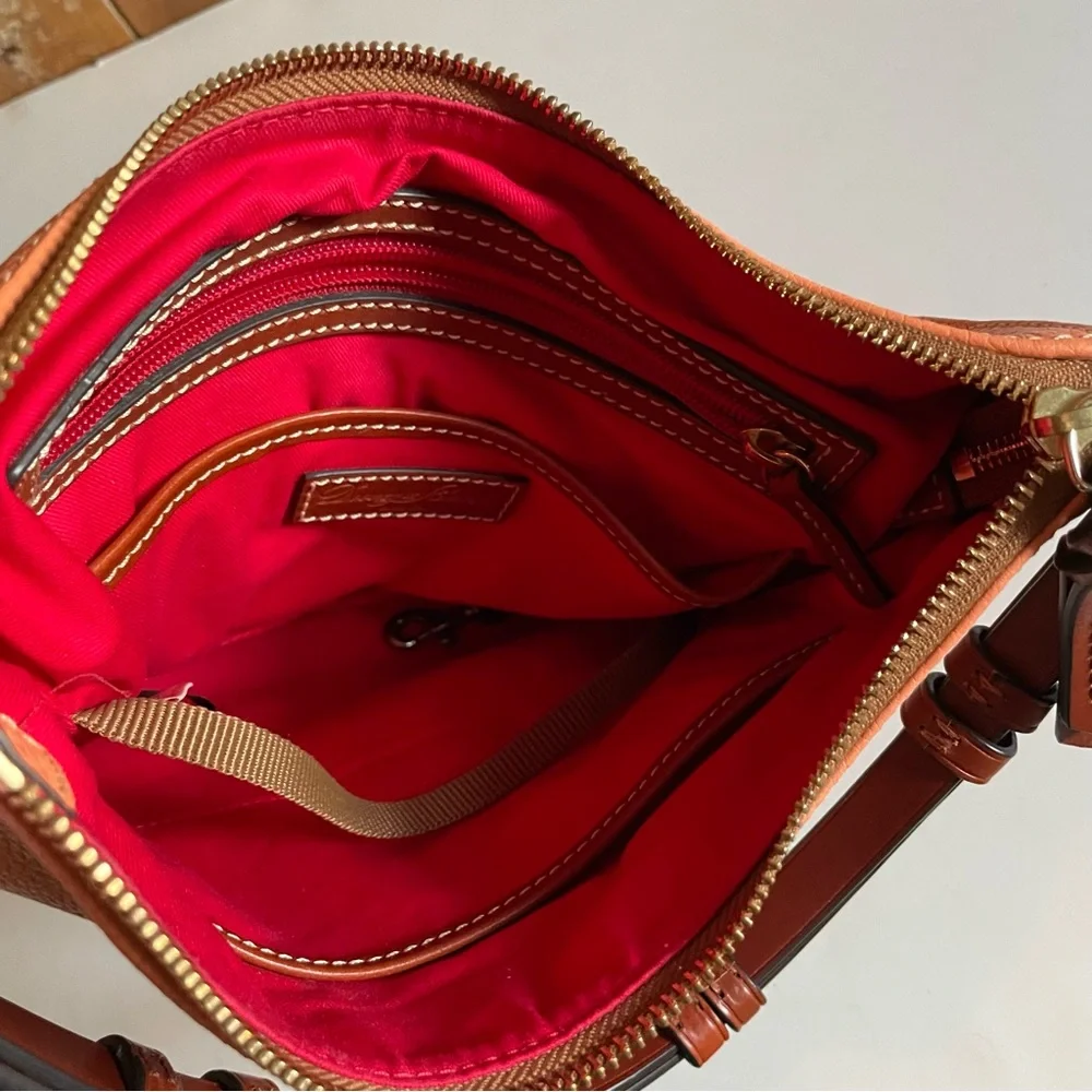 Apricot Kiley Dooney & Bourke Hobo Purse - Picture 9 of 15